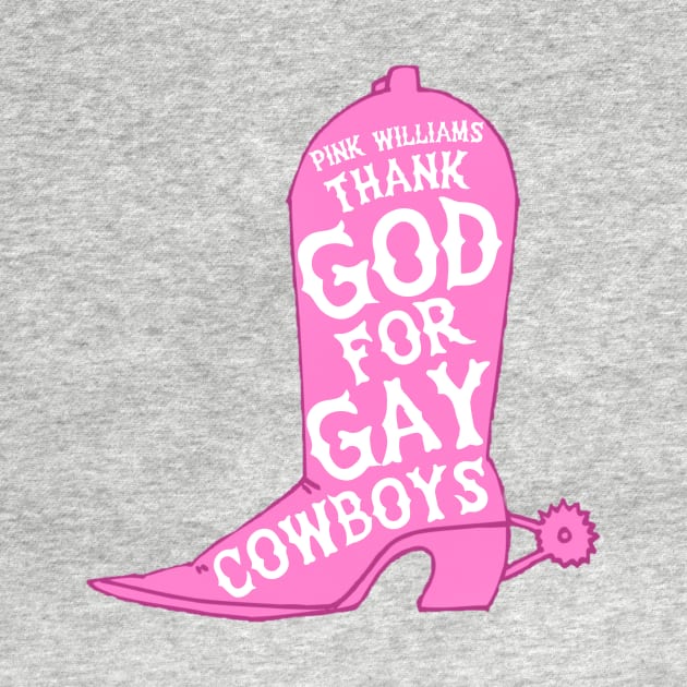 Gay Cowboy Boot by Pink's Mercantile  